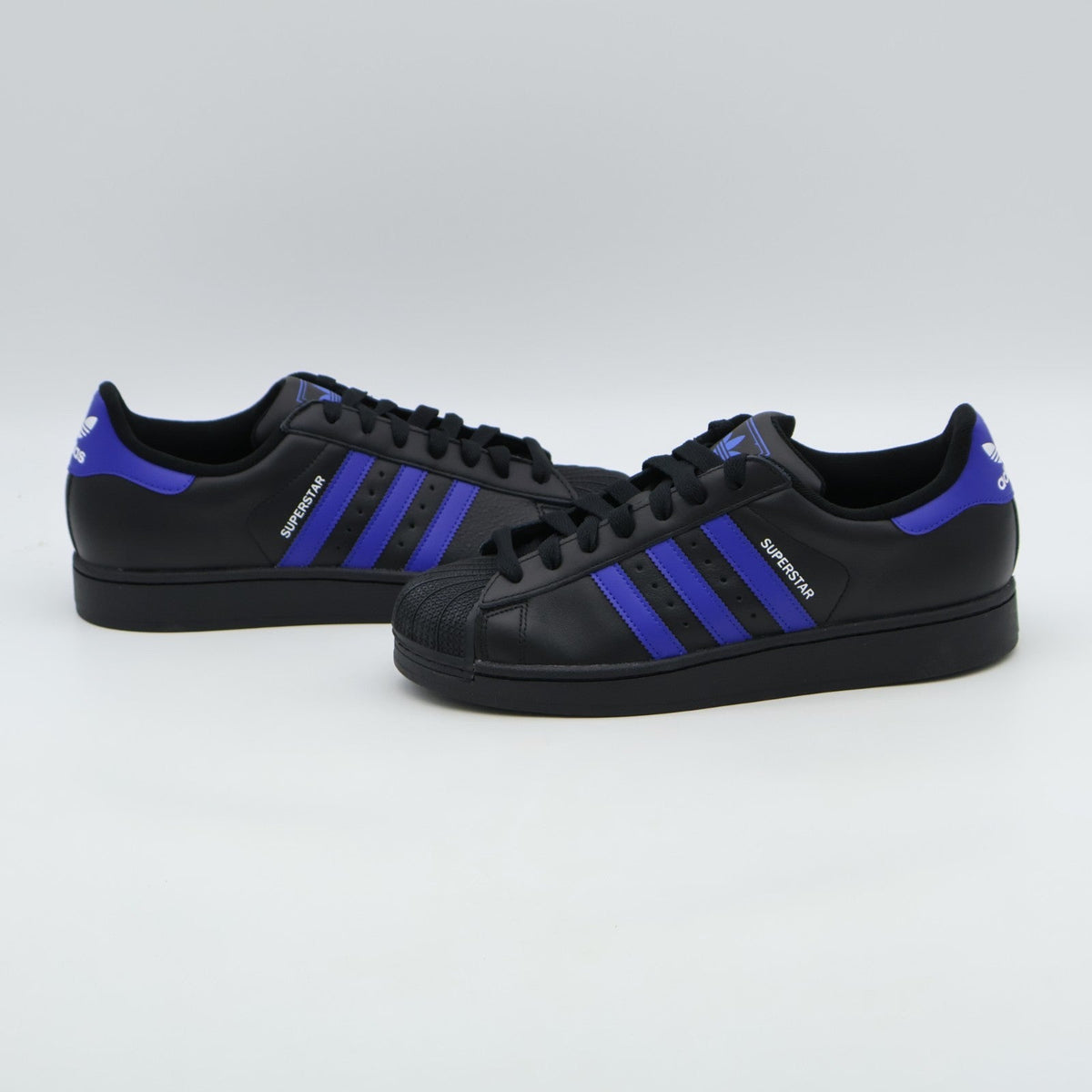 JR1632 adidas Originals Superstar 2 Core Black Semi Lucid Blue (Men's)