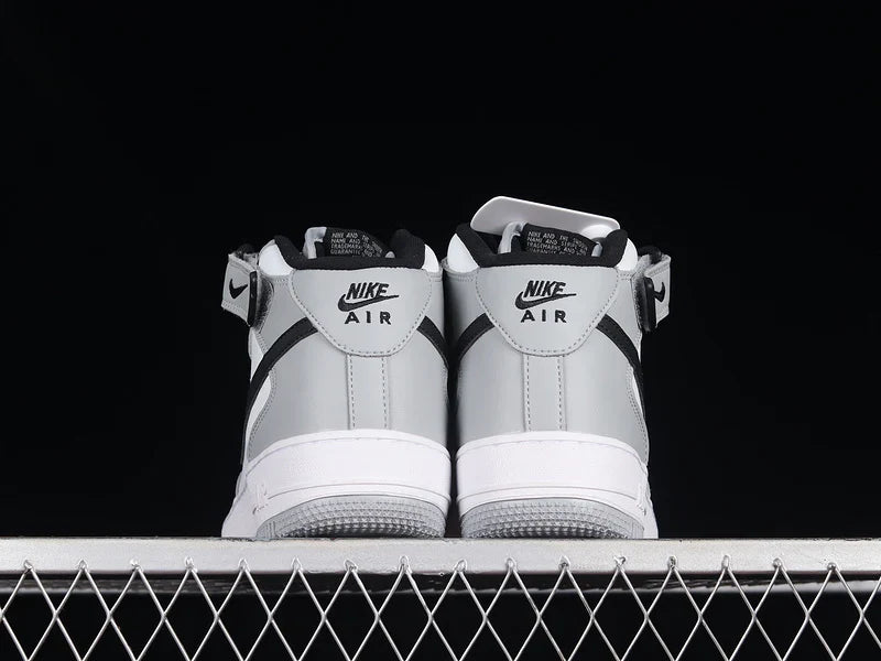 Nike Air Force 1 Mid "Grey/White/Black"