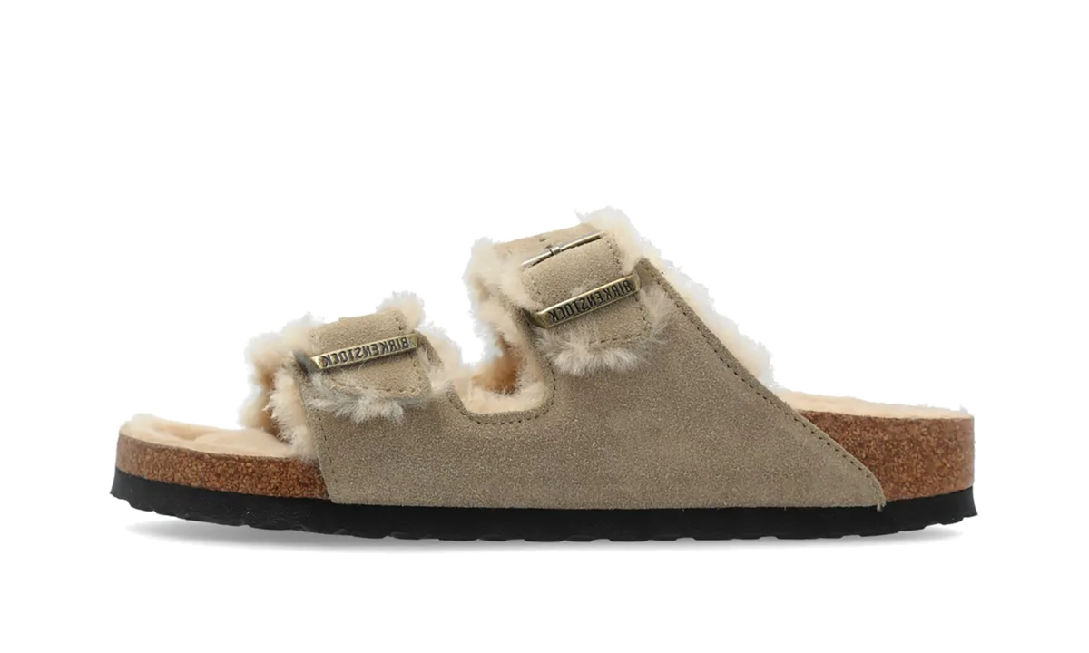 Arizona Shearling WMNS "Suede Leather - Taupe" 1028293