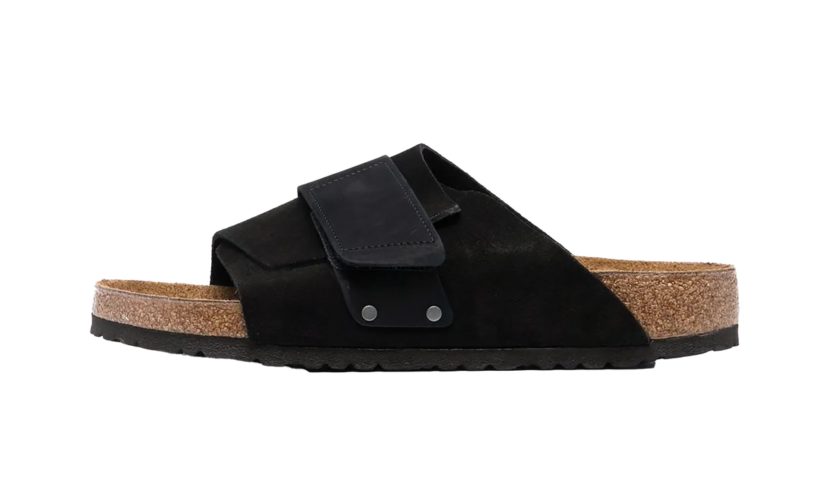 Kyoto Nubuck "Suede Leather Black" 1022350
