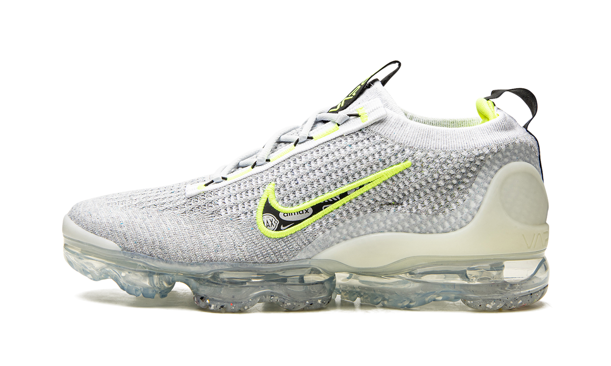 Air Vapormax 2021 Flyknit "'Logo Pack - Wolf Grey Volt'" DH4085 001