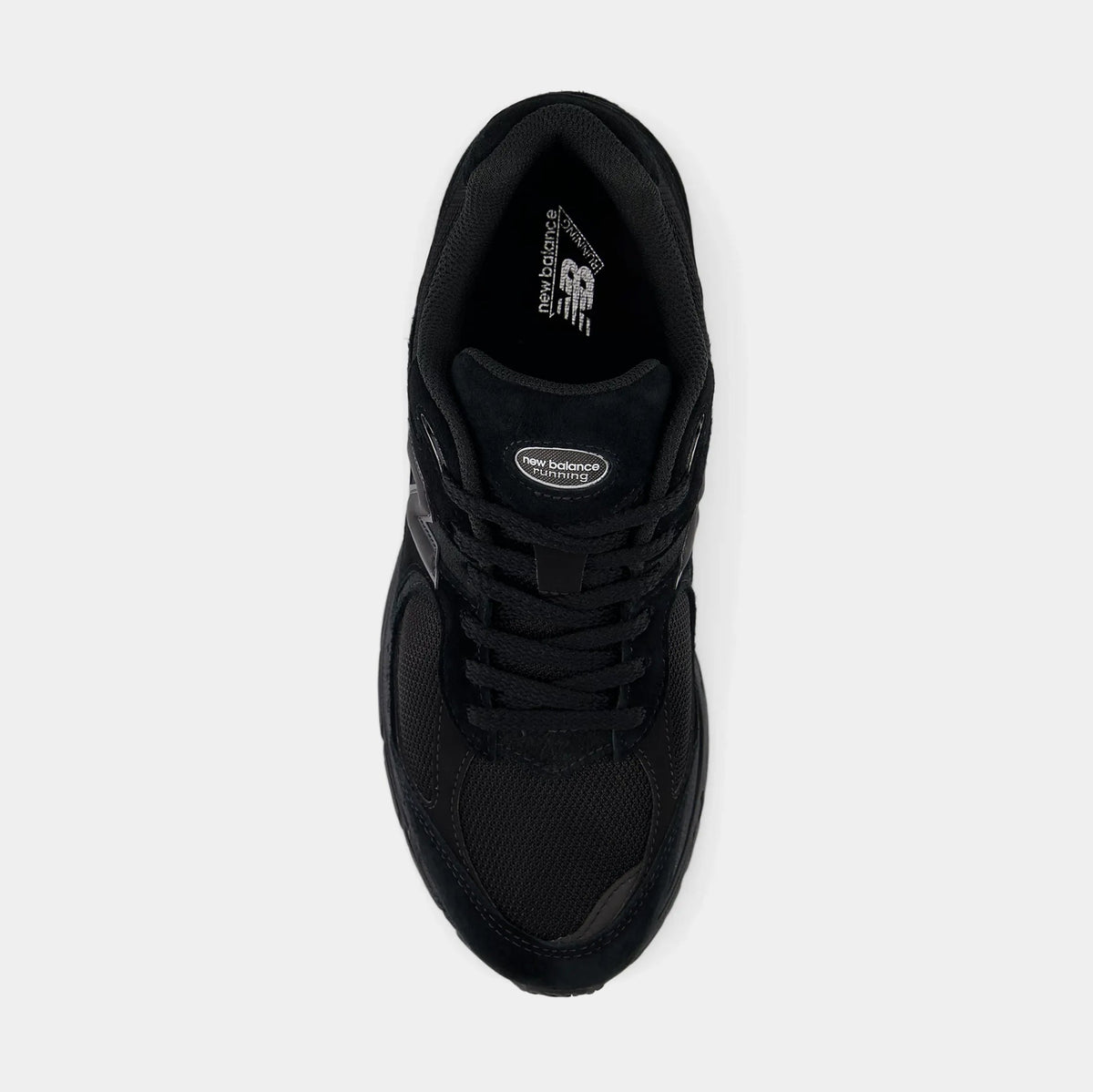 2002R Mens Running Shoes (Black/Black/Silver)