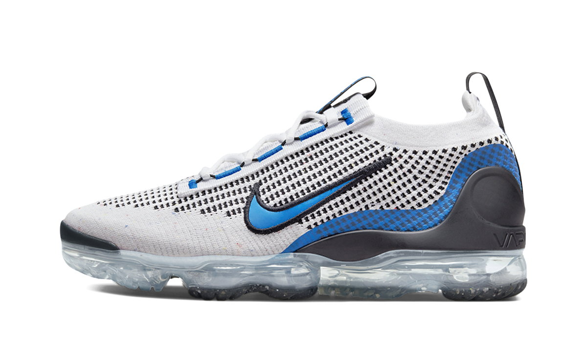 Air VaporMax 2021 Flyknit "White Black Photo Blue" DM0025 100