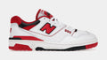 550 Mens Lifestyle Shoes (White/Red/Black)