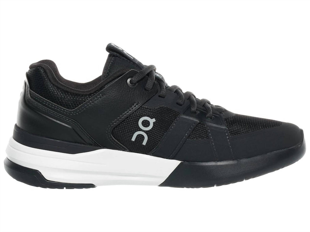 Women's On The Roger Clubhlouse Pro Shoes In Black/ White