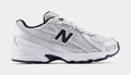 740 Bungee Lace Preschool Lifestyle Shoes (Silver Metallic/Black)
