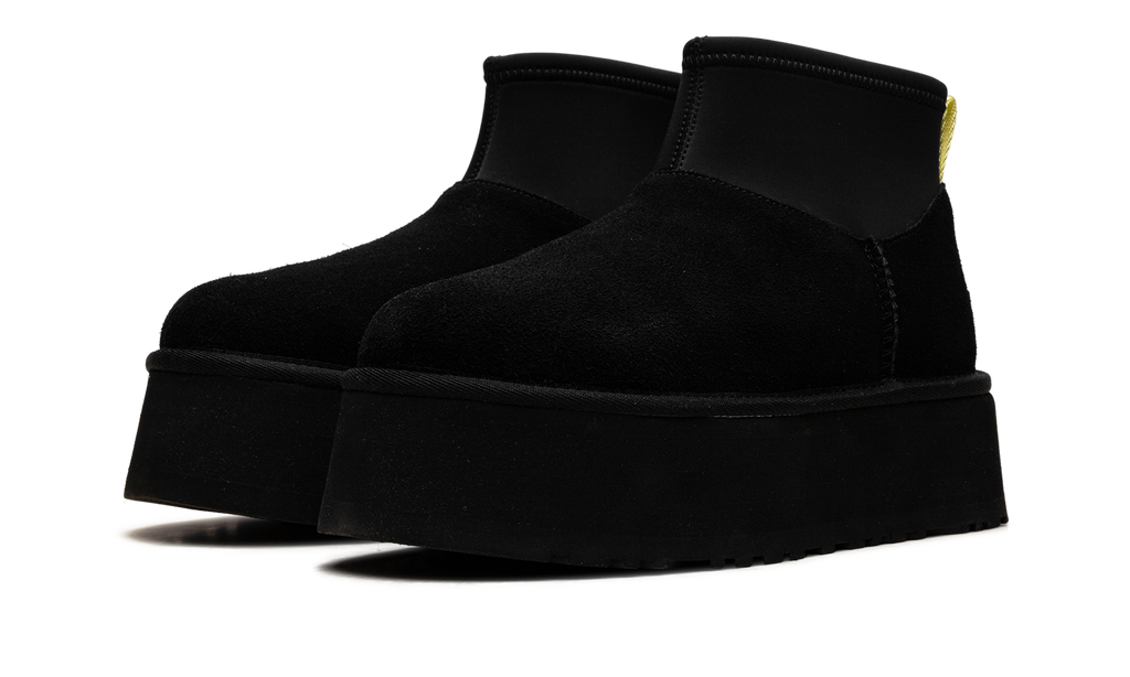 Classic Mini Dipper Boot WMNS "Black Yellow" 1168170 BLK