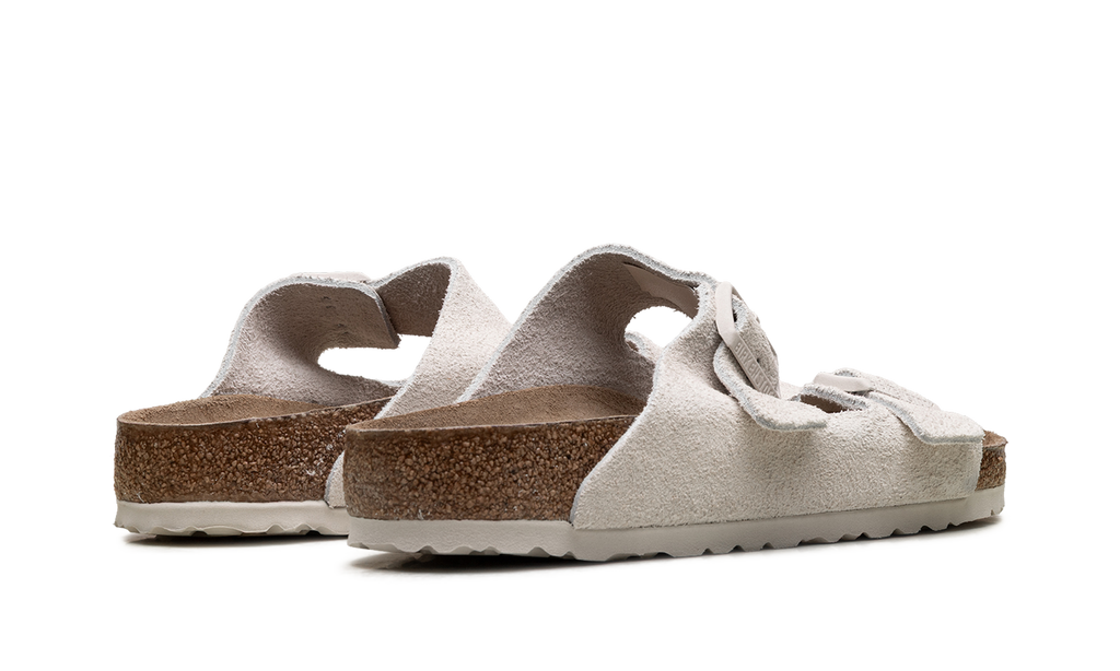 ARIZONA SOFT FOOTBED "Suede Leather - Antique White" 1024554