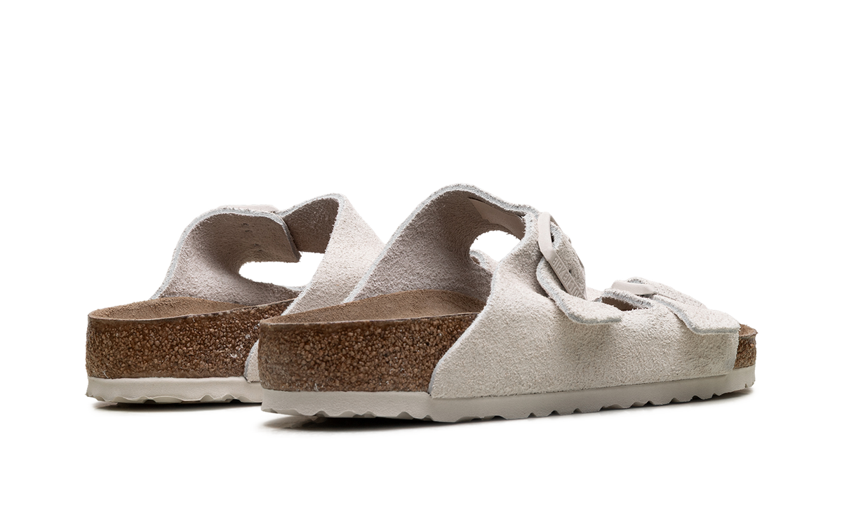 ARIZONA SOFT FOOTBED "Suede Leather - Antique White" 1024554