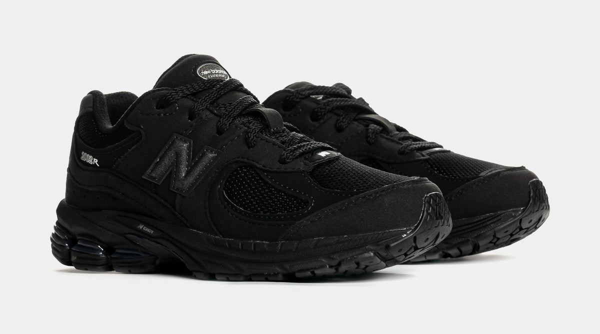 2002R Preschool Running Shoes (Black/Black Metallic)