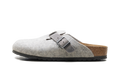Boston Natural Leather-Felt "Light Grey - Narrow FIt" 1026163