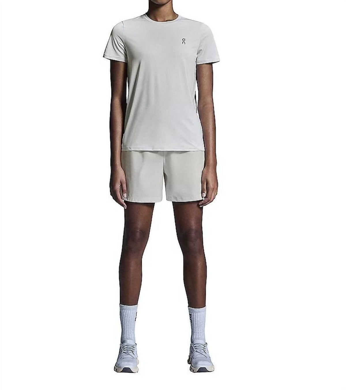 Women's Damen Lauf Core Shirt In Sand
