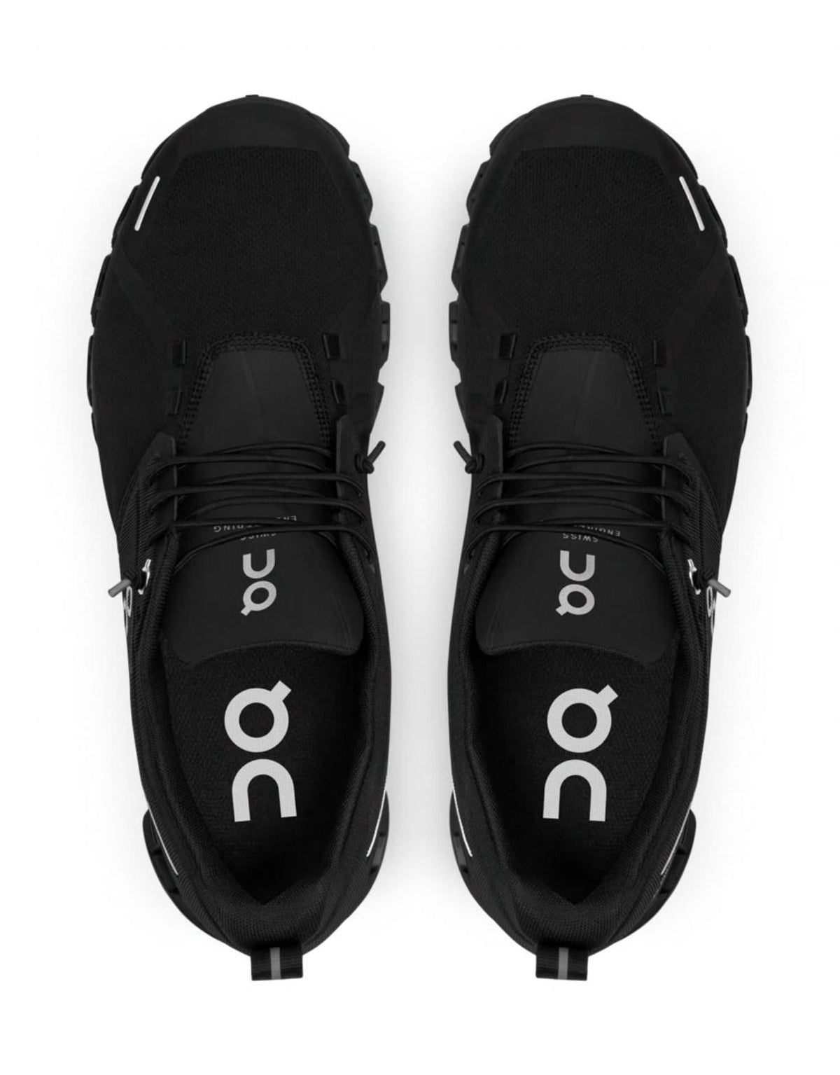 Men's Cloud Waterproof Running Shoe In All Black