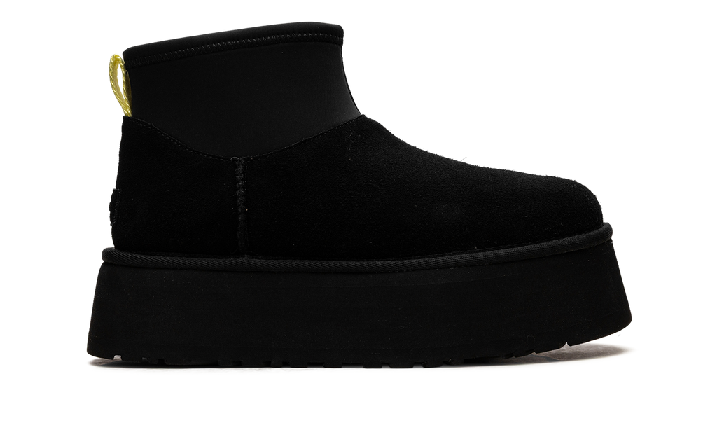 Classic Mini Dipper Boot WMNS "Black Yellow" 1168170 BLK