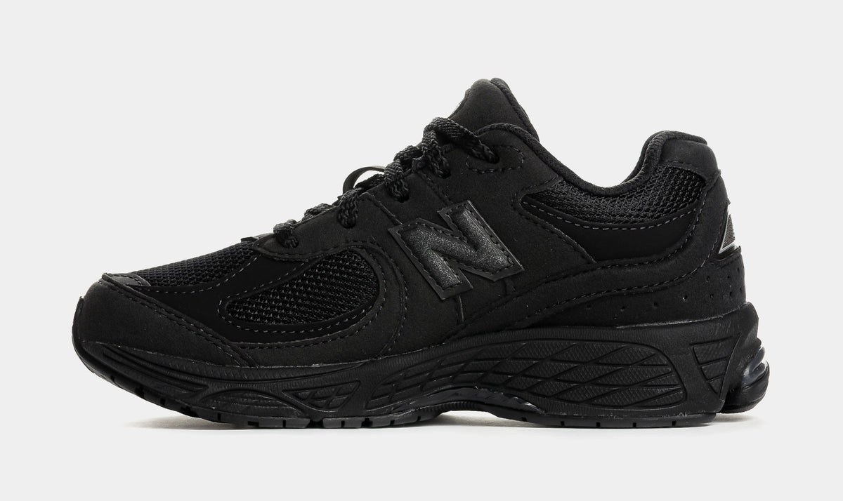 2002R Preschool Running Shoes (Black/Black Metallic)