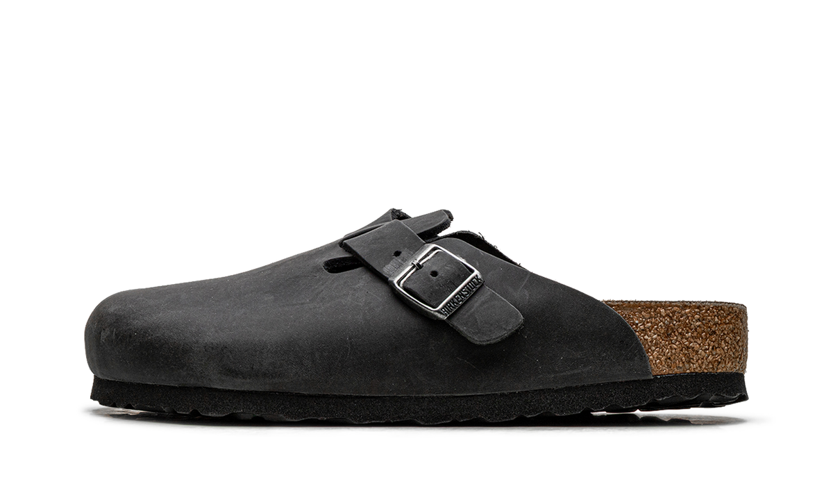 Boston Clog "Wide - Black Oiled Leather" 0059461