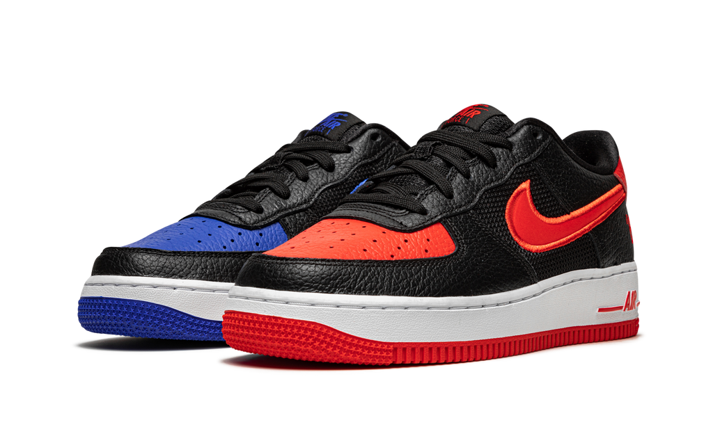 Air Force 1 Low LV8 GS "Black / Chile / Racer Blue" DH0201 001