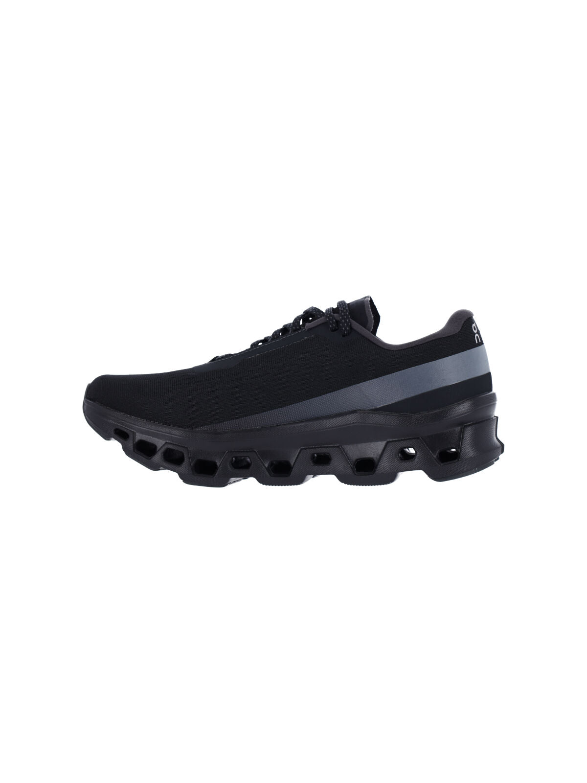 Black Cloudmonster Fabric Sneakers