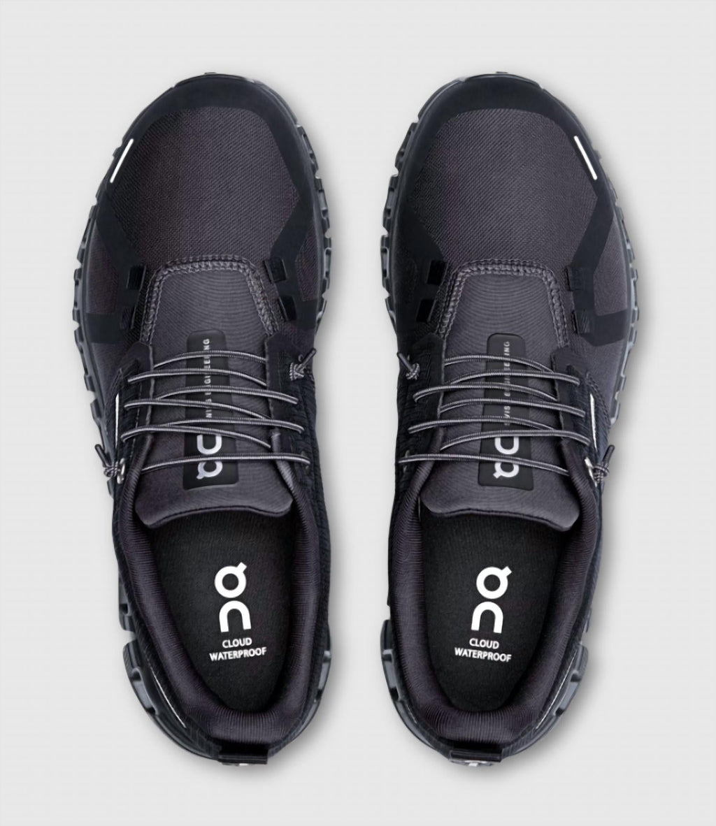 Women's Cloud 6 Waterproof Shoes In Black/black