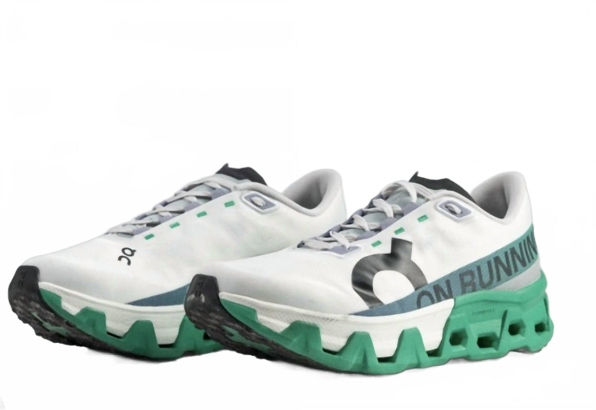 Women's Cloudmonster Hyper Sneakers In White/mint