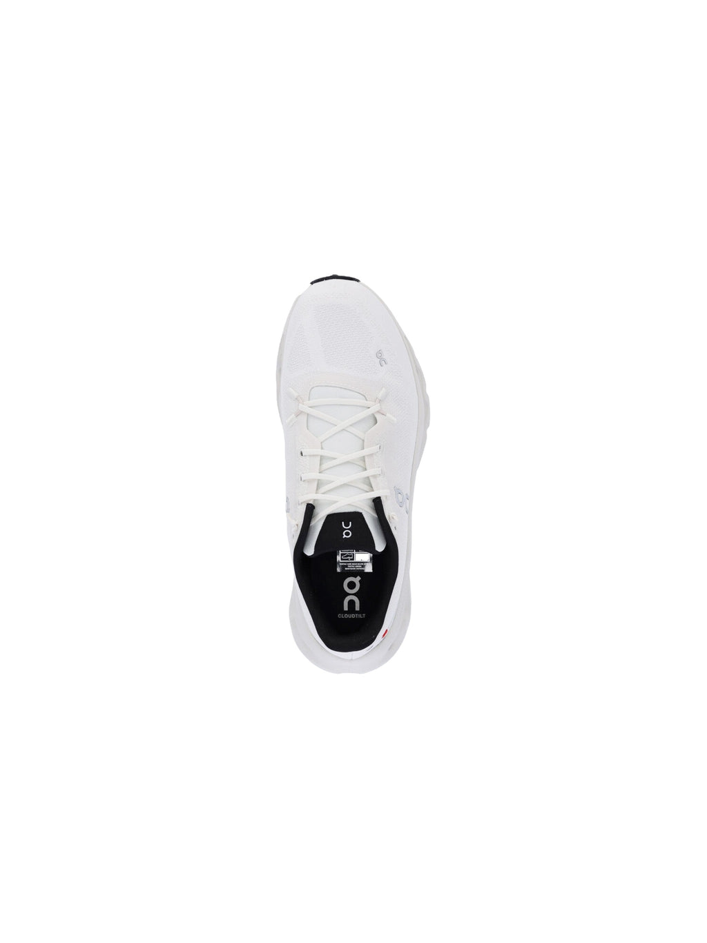 Low-Profile White Sneakers With Lightweight Sole Design