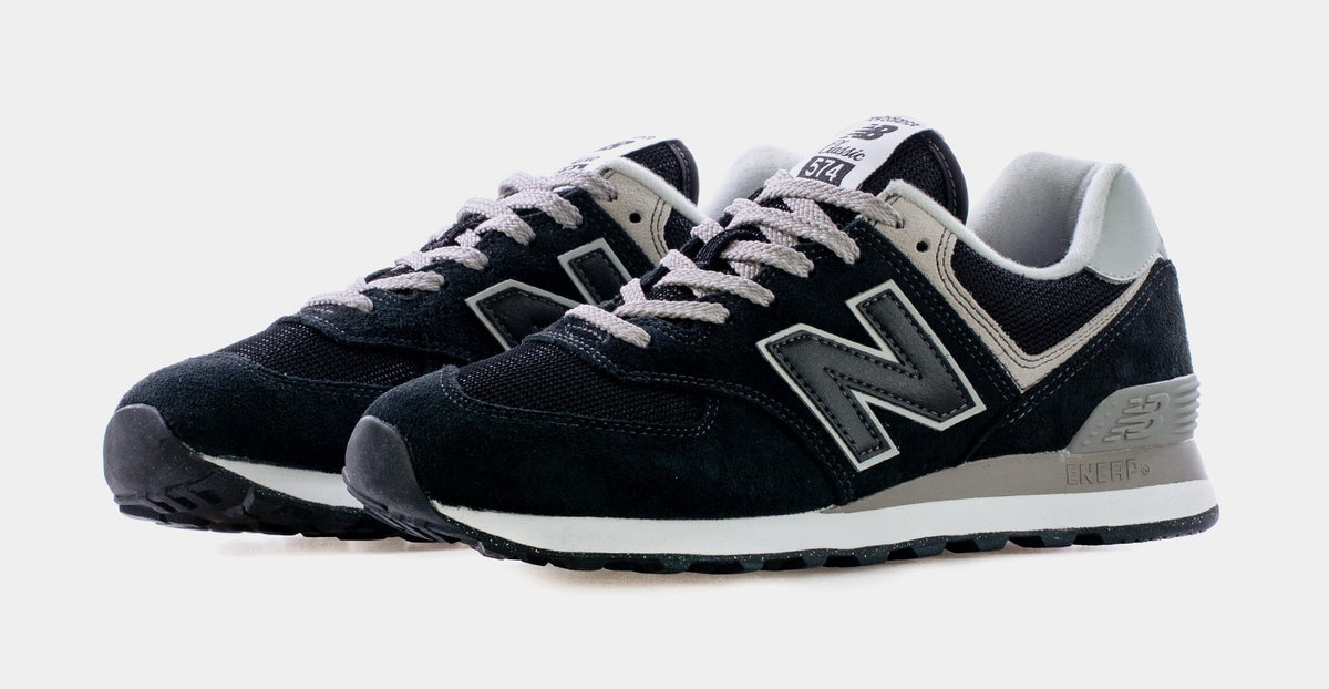 574 Core Mens Lifestyle Shoes (Black/Grey)
