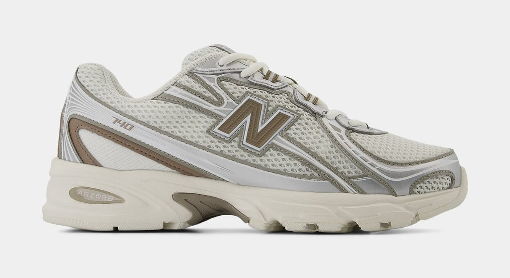 740 Mens Running Shoes (Sea Salt/Arid Stone/Silver Metallic/Mushroom)