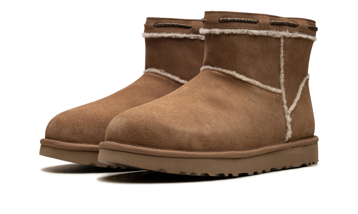 Classic Mini Shearling Braid WMNS "Chestnut" 1166751 CHE