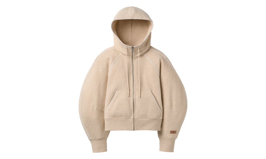 Classic Full-Zip Hoodie WMNS "Sand Heather" 1180556 SDHT
