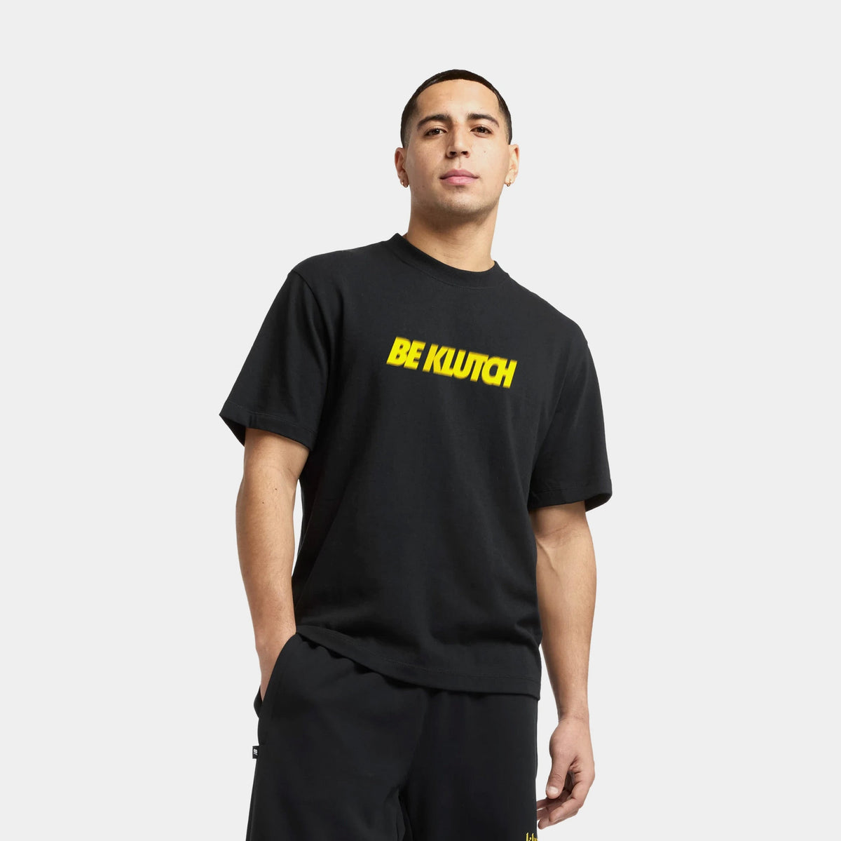 Klutch ASG Mens Short Sleeve Shirt (Black/Yellow)