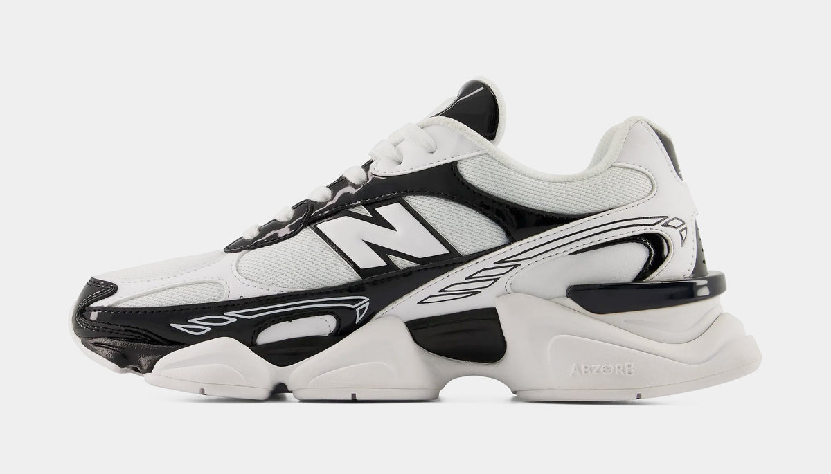 9060R Mens Lifestyle Shoes (Black/White)