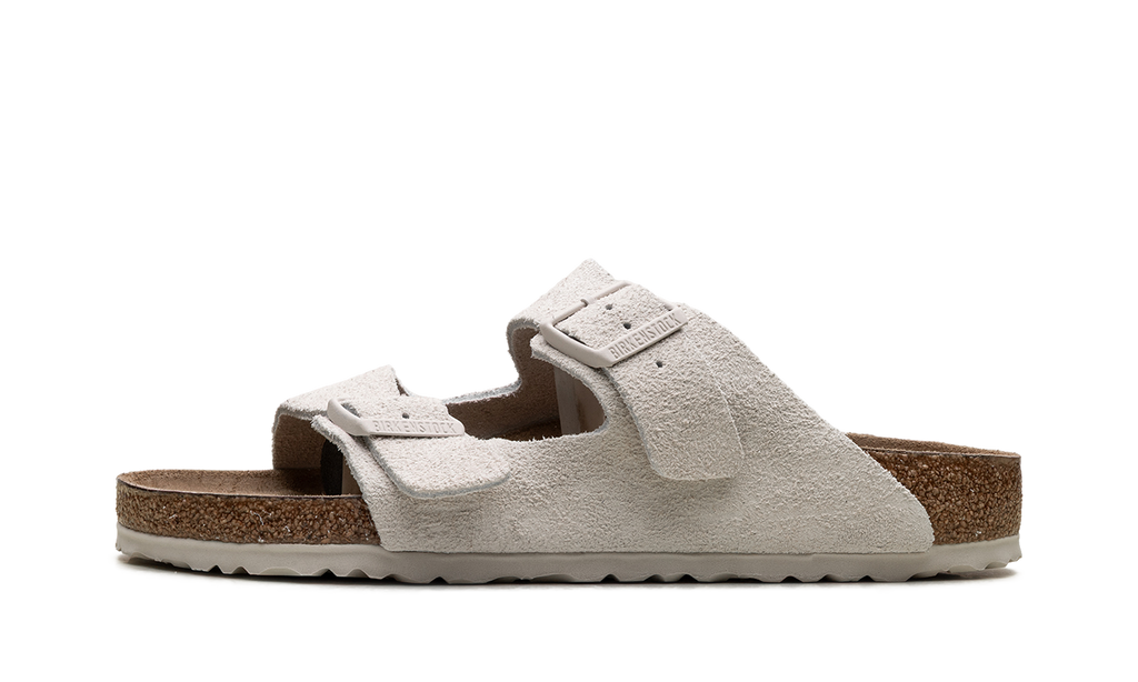 ARIZONA SOFT FOOTBED "Suede Leather - Antique White" 1024554
