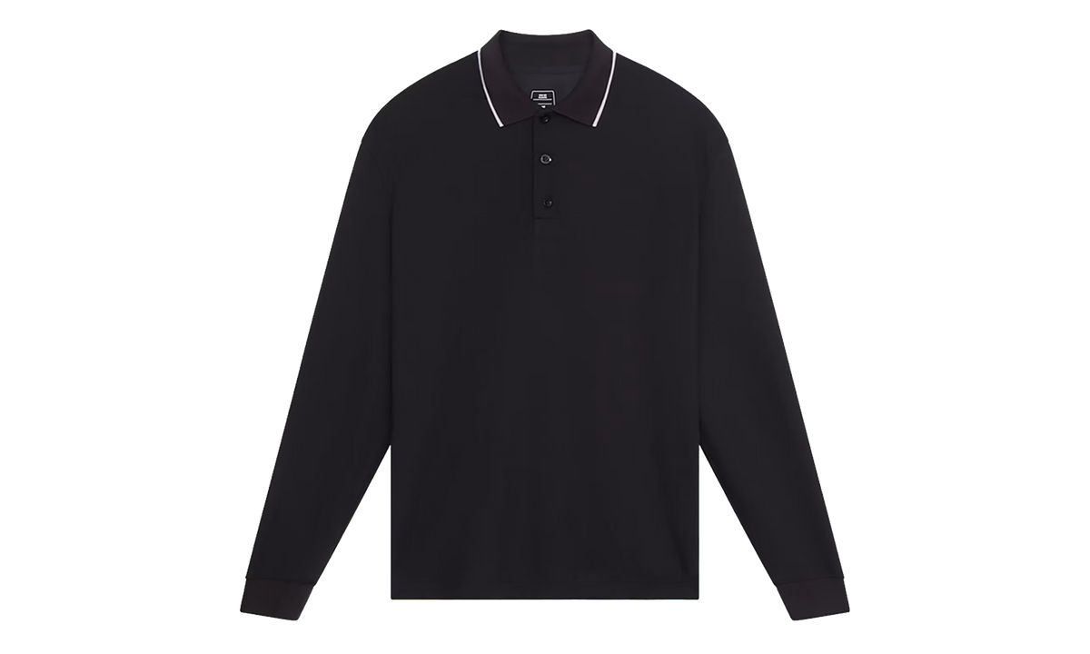 Courtside Long-T Polo "Black" 1MF30500553