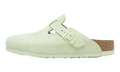 Boston Soft Footbed Suede Leather "Faded Lime - Narrow Fit" 1027678