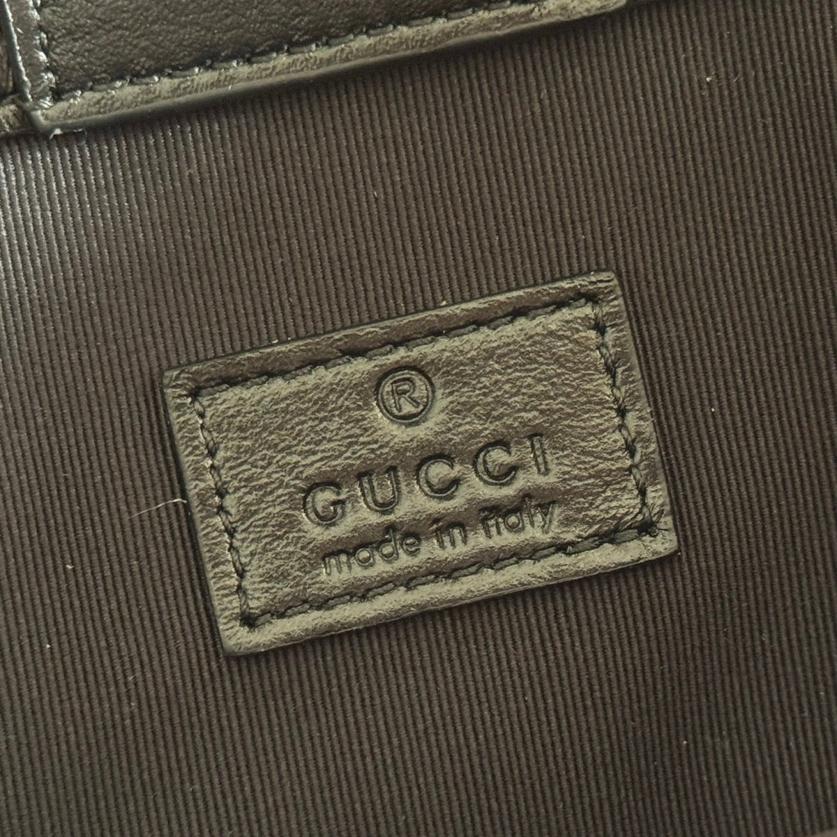 GUCCI 26S  MARMONT TOTE BAG 17 IN BLACK CALFSKIN