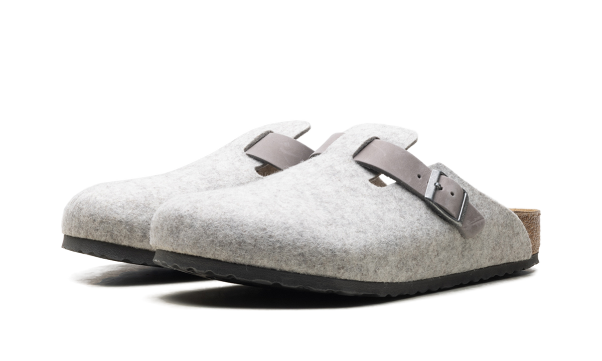 Boston Natural Leather Felt "Light Gray" 1026149