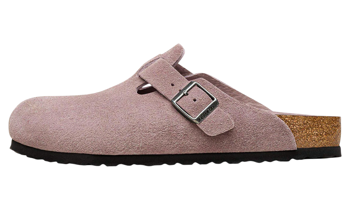 Boston Soft Footbed "Suede Leather Faded Purple" 1031624