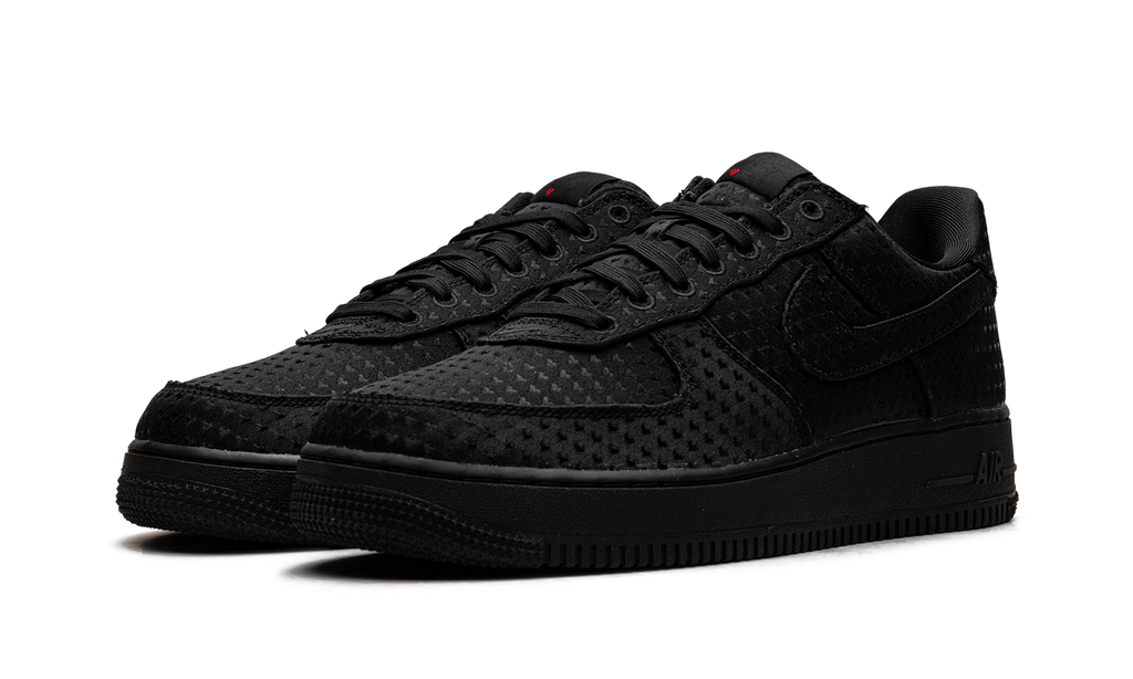 Nike Air Force 1 "Valentine's Day - Triple Black (2026)" IB6836 001