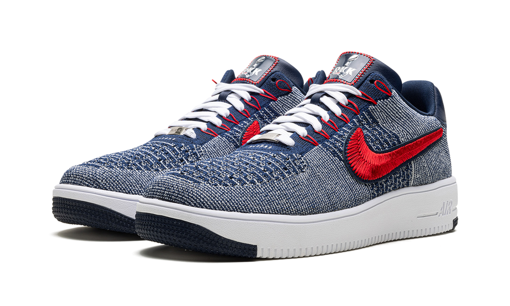 Air Force 1 Ultra Flyknit Low "Patriots Robert Kraft Wolf Grey" FV4079 012