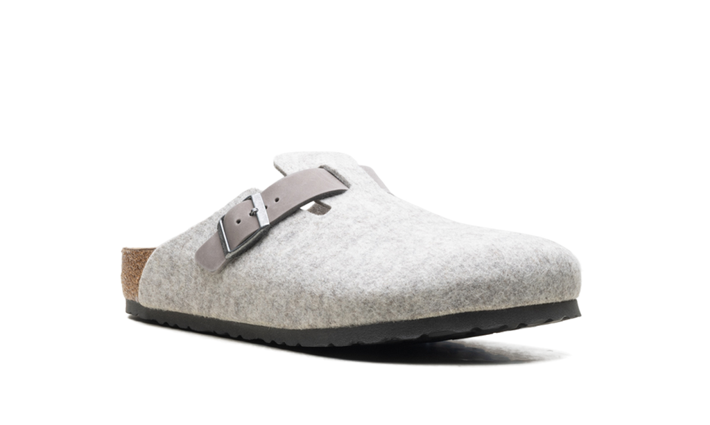 Boston Natural Leather Felt "Light Gray" 1026149