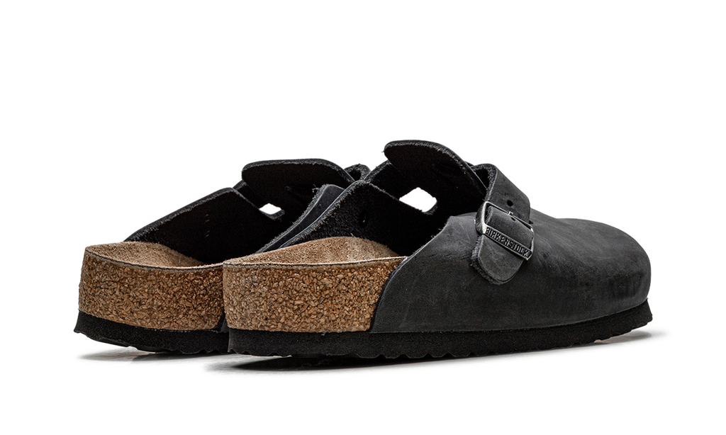 Boston Clog "Wide - Black Oiled Leather" 0059461