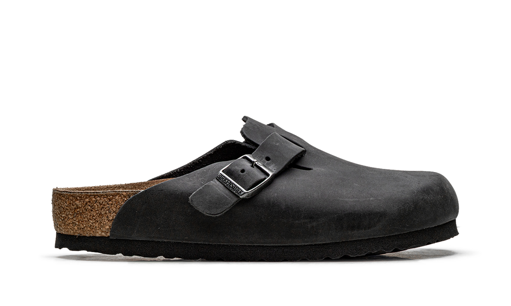 Boston Clog "Wide - Black Oiled Leather" 0059461